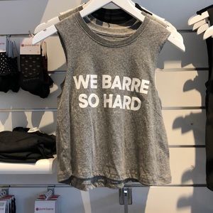 Barre So Hard Cropped Tank
